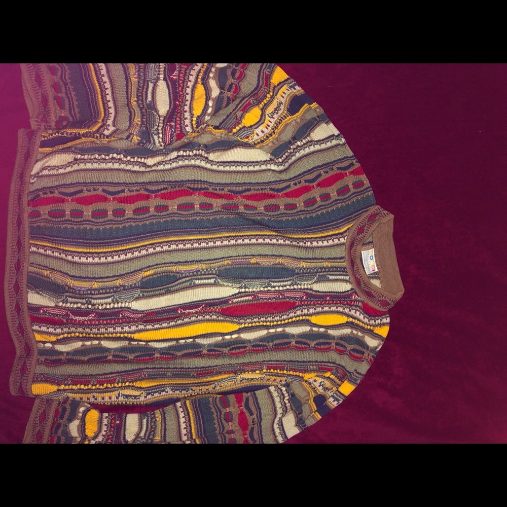 Authentic vintage multicolor coogi sweater - Picture 5 of 5
